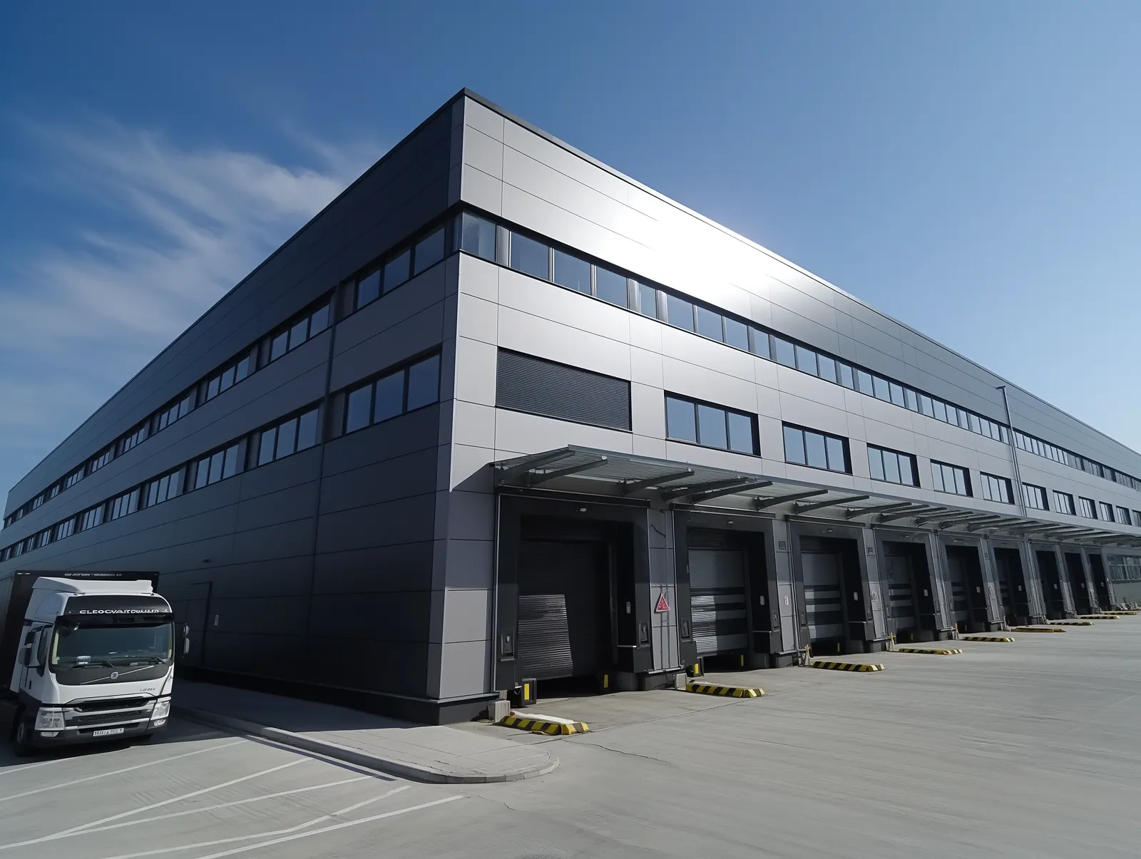 Hala logistica moderna in zona industriala pentru investitii coordonate de SIGROMID